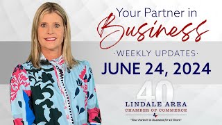 Lindale Chamber Events amp Updates  June 24 2024 [upl. by Dachia659]