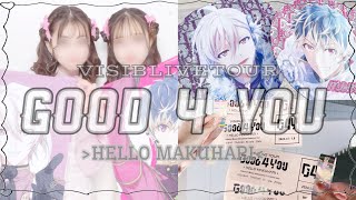 アイナナ⌇G4Y幕張公演1泊2日のVlog🕊 𓂃𓈒 𓂂𓏸 [upl. by Julie]