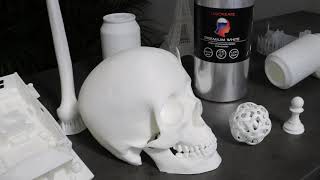 Liqcreate Premium White 3Dprinting resin for architectural and medical models  Official video [upl. by Ttelrats]