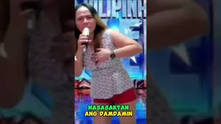 PILIPINAS GOT TALENT AMAZING VOICE pilipinasgottalent audition viral shorts trendingshorts [upl. by Retrac]