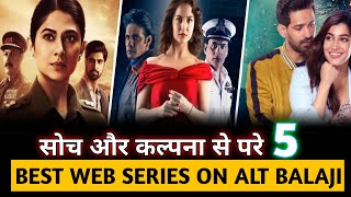 Top 5 Best Indian Web Series In Hindi On Alt Balaji 2021 [upl. by Enoed204]