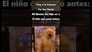 ¿Duele la Vacuna Mamá 🤔🥺😱 shorts memes [upl. by Ciredor]