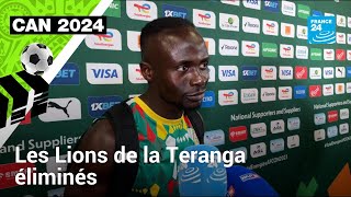 CAN 2024  quotOn a perdu le football est cruelquot  les Lions de la Teranga éliminés par les Eléphants [upl. by Fesoy35]