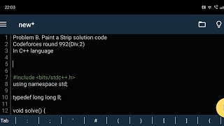 B Paint a Strip solution code Codeforces Round 992Div2codeforces [upl. by Anirpas]