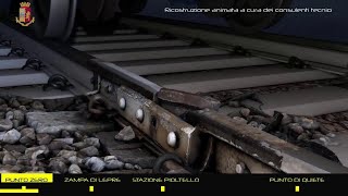 Milano la ricostruzione animata in 3D del disastro ferroviario di Pioltello [upl. by Circosta938]