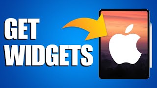 How To Get iPad Widgets Quick amp Easy [upl. by Reedy]