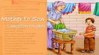 Class 6 New Oxford Modern English Poem  Mother to Son  Langston Hughes [upl. by Aron]