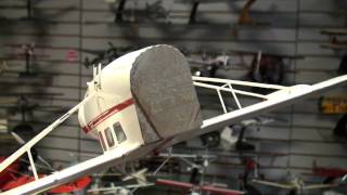 Hand Carved Wood Model Airplanes at Gift of Wings [upl. by Piderit]