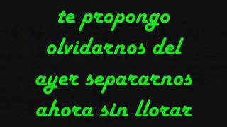 Es hora de decir adiosCamila con letra [upl. by Ajnin]