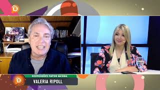 ENTREVISTAMOS A LA CANDIDATA A VICEPRESIDENTE DE LA REPÚBLICA VALERIA RIPOLL  26 DE SEPTEIMBRE [upl. by Waers]