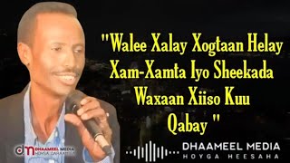 Shey Mire Dacar Heestii  Walee Xalay Xogtaan Helay  Hees Qaraami Xul ah With Lyrics [upl. by Aisereht]