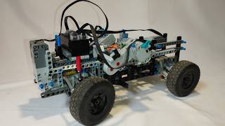 Building a Lego 4x4 with a 4 speeds GEARBOX in it [upl. by Aivan]