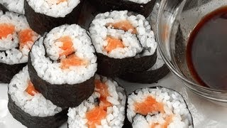 Sushi mit Lachs [upl. by Quintana]