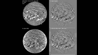 Hα 20240929  Spectroheliograph Data [upl. by Lekar]