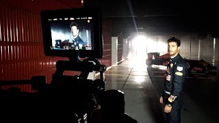 Behind the Scenes Red Bull Racing Formula One Filming Day [upl. by Balling]