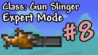 Expert Mode Terraria  Gunslinger Minishark  Episode 8 [upl. by Kielty]