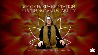 Root Chakra Meditation Grounding and Stability [upl. by Olonam]