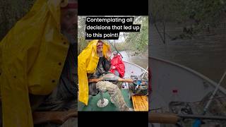 Hardheaded anglers in the rain like fools fishing fishingvideo [upl. by Artina]