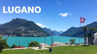 LUGANO  SVIZZERA  la città dei tombini a livello [upl. by Eirrehc]