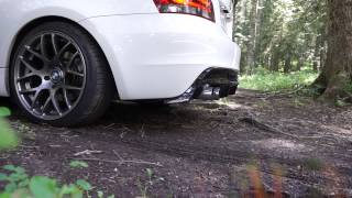 BMW 125i Performance exhaust [upl. by Elinnet]