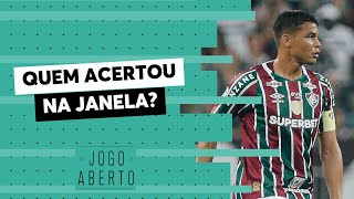 Debate Jogo Aberto Quem contratou melhor na janela de transferências [upl. by Demetria]