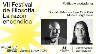 Política y ciudadanía Con Gonzalo Velasco e Irene Ortiz [upl. by Roos866]