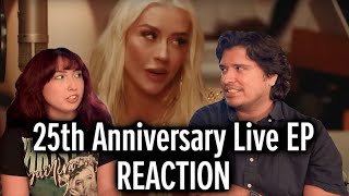 Fighters React to Christina Aguilera 25th anniversary Live EP [upl. by Aliel]