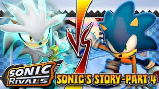 Sonic Rivals PSP  Sonics Story Part 4 Crystal Mountain Zone [upl. by Raviv]