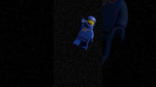 Benny from The LEGO Movie Floating Through Space Blender Animation [upl. by Rinum]