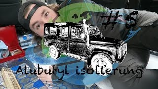 Land Rover Defender Alubutyl als Schallisolierung  Unser Adventuremobil 5 [upl. by Colvert135]