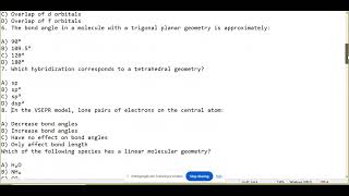 Covalent Bonding and Shapes of Molecules  Covalent Bond Covalent Bond Entry Test MCQS [upl. by Luht827]