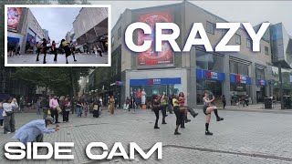 KPOP IN PUBLIC ONE TAKE  48H CHALLENGE  SIDE CAM LE SSERAFIM 르세라핌  Crazy  Cover by IVIX [upl. by Line75]