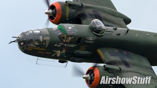 Low and Fast Warbird Flybys  Spirit of St Louis Airshow 2019 [upl. by Irrab]