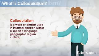 Colloquialism  Definition and Examples [upl. by Eelrac]