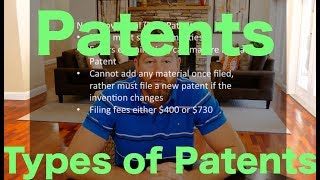 How to Patent  Lesson 210  Kinds or Types of Patents [upl. by Reywas444]