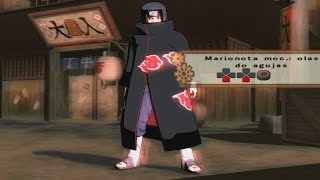 Itachi Vs Sasori Hiruko Naruto Shippuden Ultimate Ninja 5 [upl. by Ahsito]