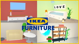 Custom Ikea Furniture  Building Hacks amp Ideas  Adopt Me  Roblox [upl. by Callas]