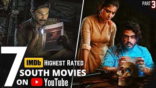 Top 7 Crime Thriller South Movies on YouTube in Hindi PART 3 [upl. by Arikahc]