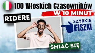 Najważniejsze Włoskie Czasowniki Szybka Nauka z Fiszkami [upl. by Blondell]