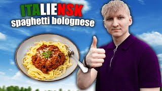 quotItalienskquot Spaghetti Bolognese [upl. by Akerdnahs]