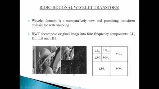 A Digital Image Watermarking Technique Using Cascading of DCT and Biorthogonal Wavelet Transform [upl. by Carolynn]