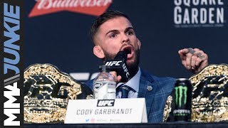 No love lost between Cody Garbrandt and TJ Dillashaw ahead of UFC 217 [upl. by Ayor]