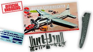 SECRET RELEASE  Official Unboxing Airfix  Bristol Superfreighter A05002V [upl. by Sset]