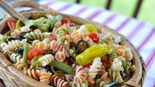 Potluck Pasta Salad Recipe [upl. by Suertemed542]