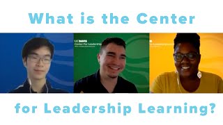 Center for Leadership Learning Zoom Introduction [upl. by Ibot]