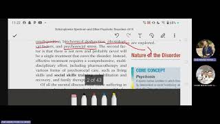 Psychiatric Health NursingChapter 2  Schizophrenia Spectrum and Other Psychotic Disorders part 1 [upl. by Asilanna]