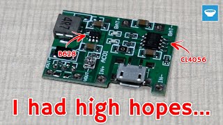 New TP4056 module with stepup circuit review  Not that great [upl. by Kevin]