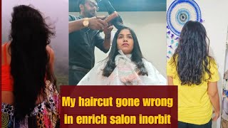 It was a bad decision to cut my hair in inorbit mall Vadodara haircut gone wrong Annu vlogs [upl. by Evets]