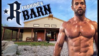 Whats in RICH FRONINGs barn Ultimate Home Gym [upl. by Aipotu]