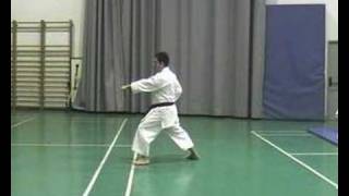 Pinan Shodan  KARATE KUSHIN KAI [upl. by Aserehtairam]